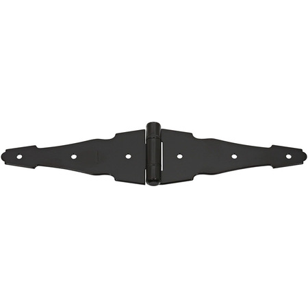 NATIONAL HARDWARE STRAP HNGE ORNA 6""BLK 2P N881-946